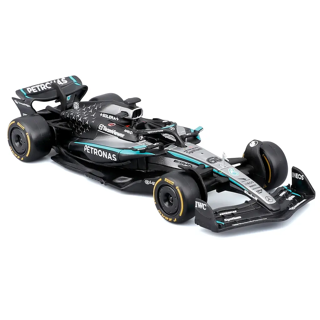 Автомодель Bburago Mercedes AMG F1 W16 Petronas 2025 в асортименті (18-38237) - фото 6