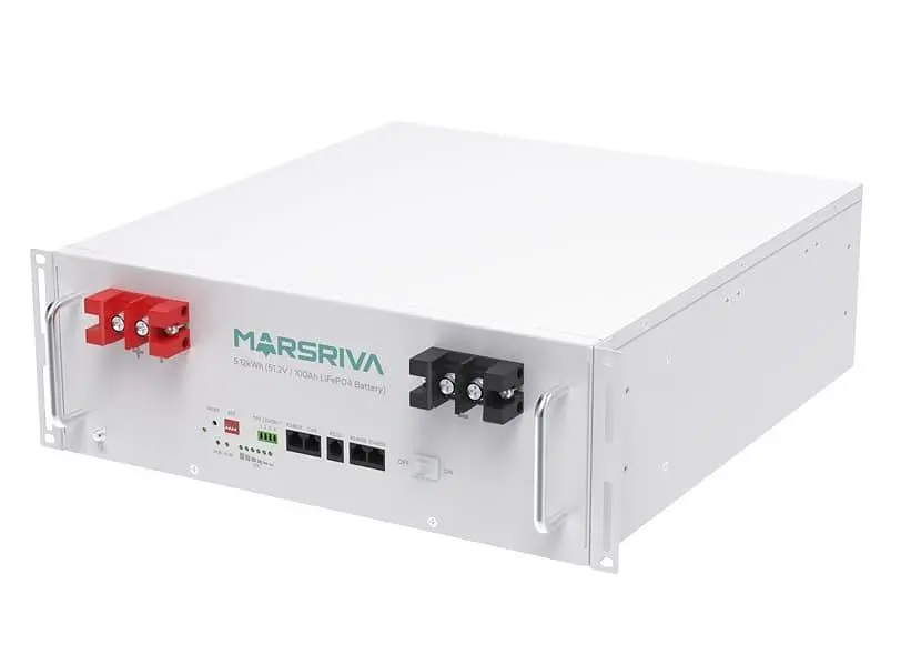 Акумуляторна батарея для ДБЖ Marsriva 51.2 V / 100 А*ч (MR-LFP5.12-LRT) - фото 4
