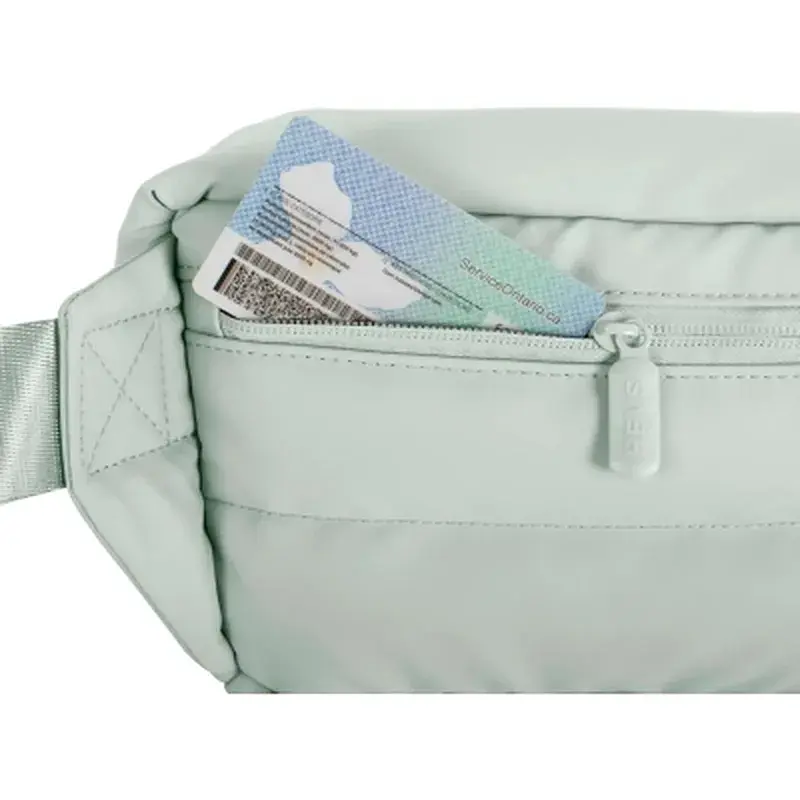 Сумка-бананка Heys Puffer Waist Bag Sage Green (30125-0138-00) (930935) - фото 5