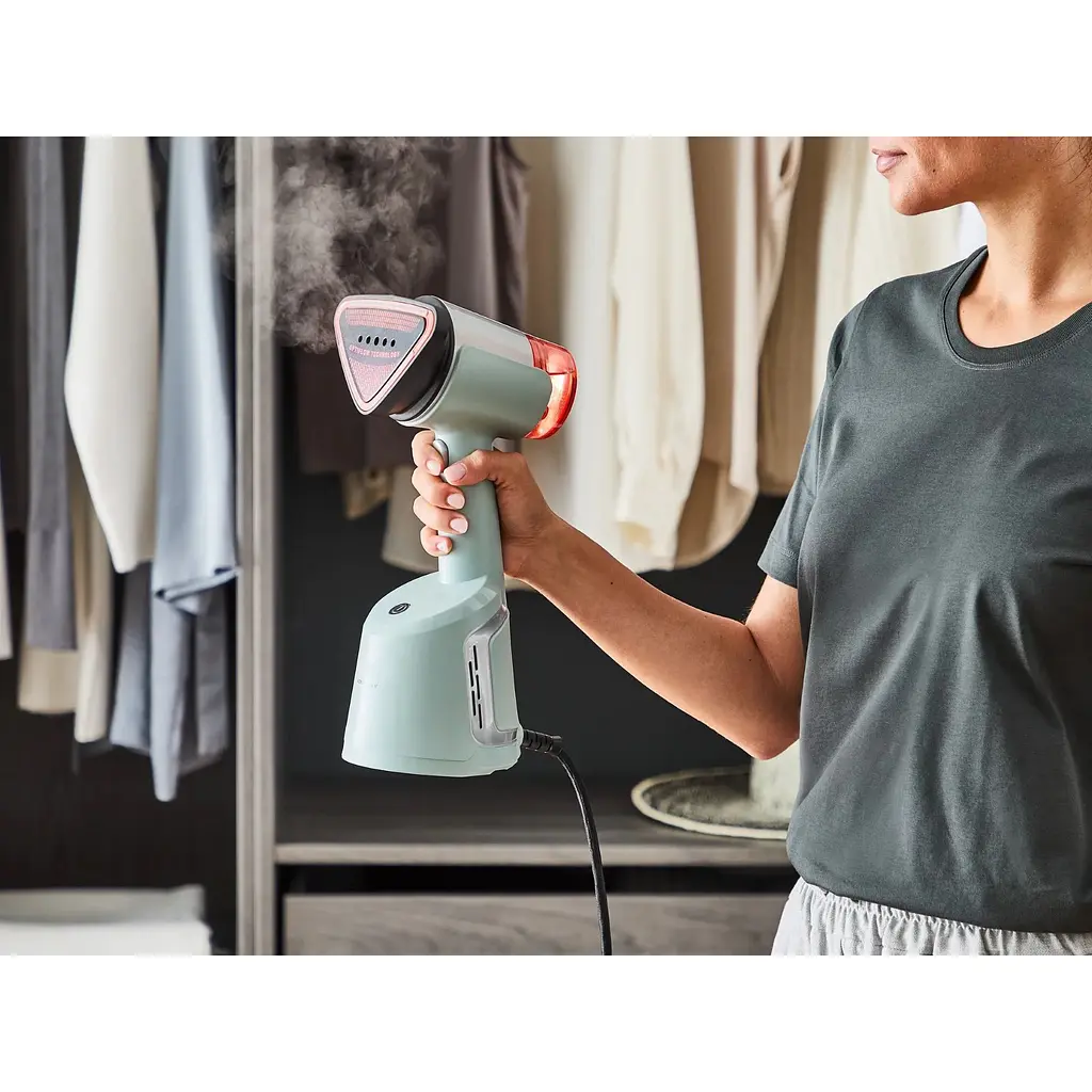 Отпариватель Tefal AeroSteam 1400 Вт светло-зеленый (DT9814F0) - фото 11