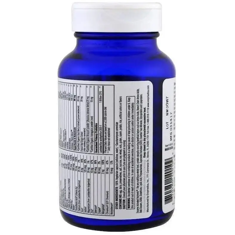 Мультивітаміни і ферменти для жінок Enzymedica Enzyme Nutrition 60 капсул - фото 2