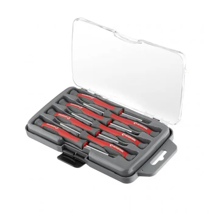 Набор точных отверток 7 штук в кейсе INTERTOOL VT-3347 - фото 2