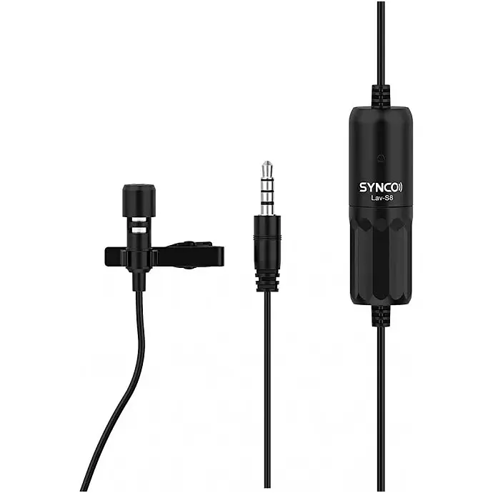 Петличный микрофон для телефона Synco Lav-S8 8м [85484] - фото 2
