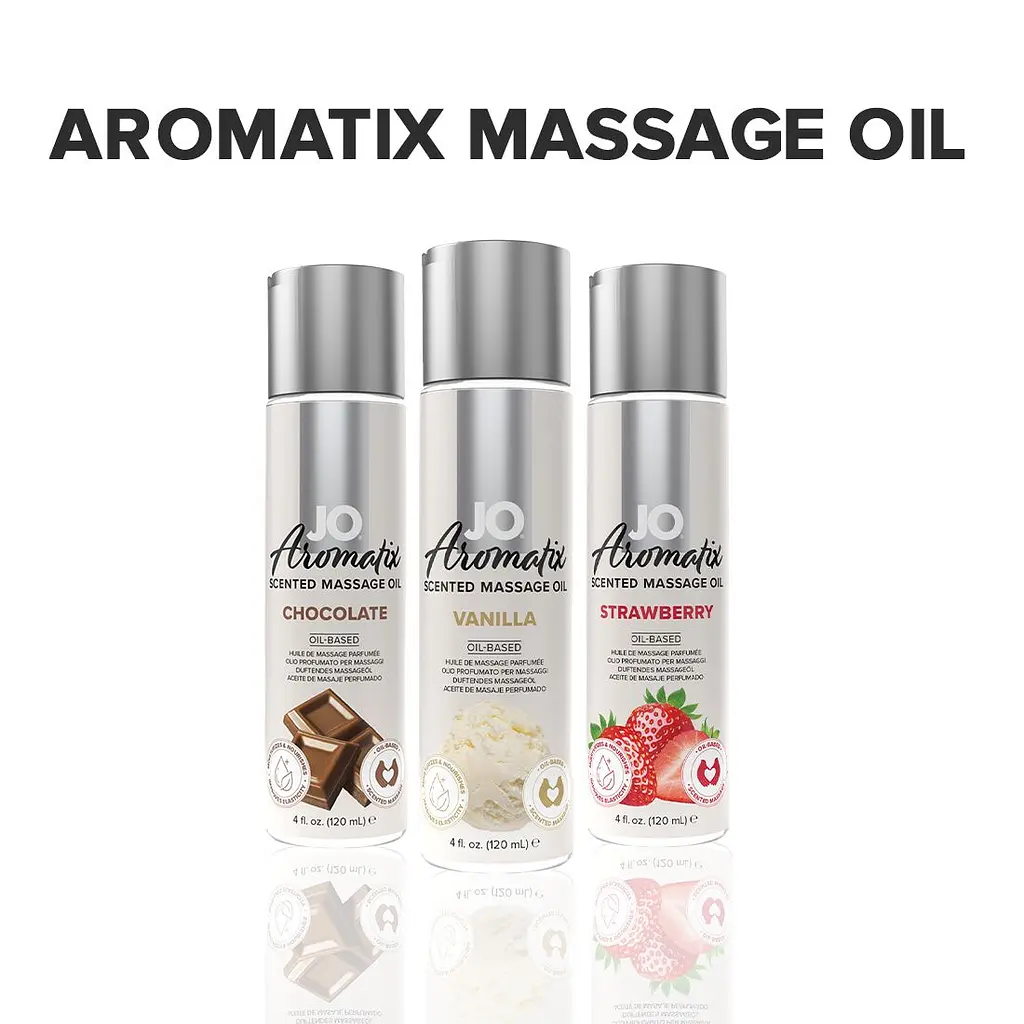Масажне масло JO Aromatix Vanilla 120 мл - фото 5