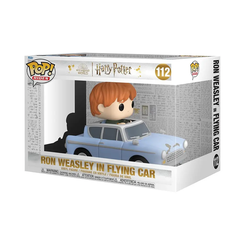 Фігурка Funko Pop Гаррі Поттер Рон Harry Potter Ron Weasley in Flying Car 14см FP HP RW IFC 112 - фото 3