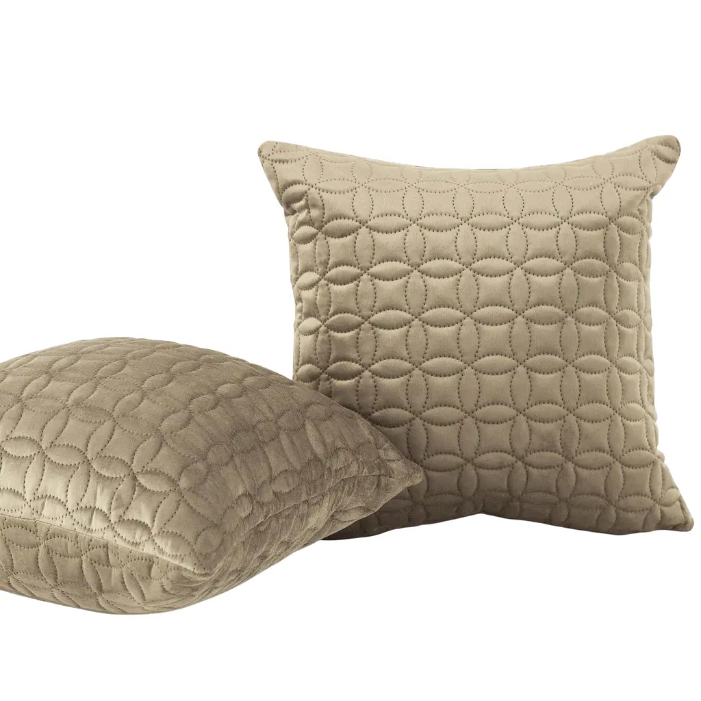 Наволочка декоративна ТЕП Velour Мозаїка 45х45 см хакі (2-05175_36302) - фото 2