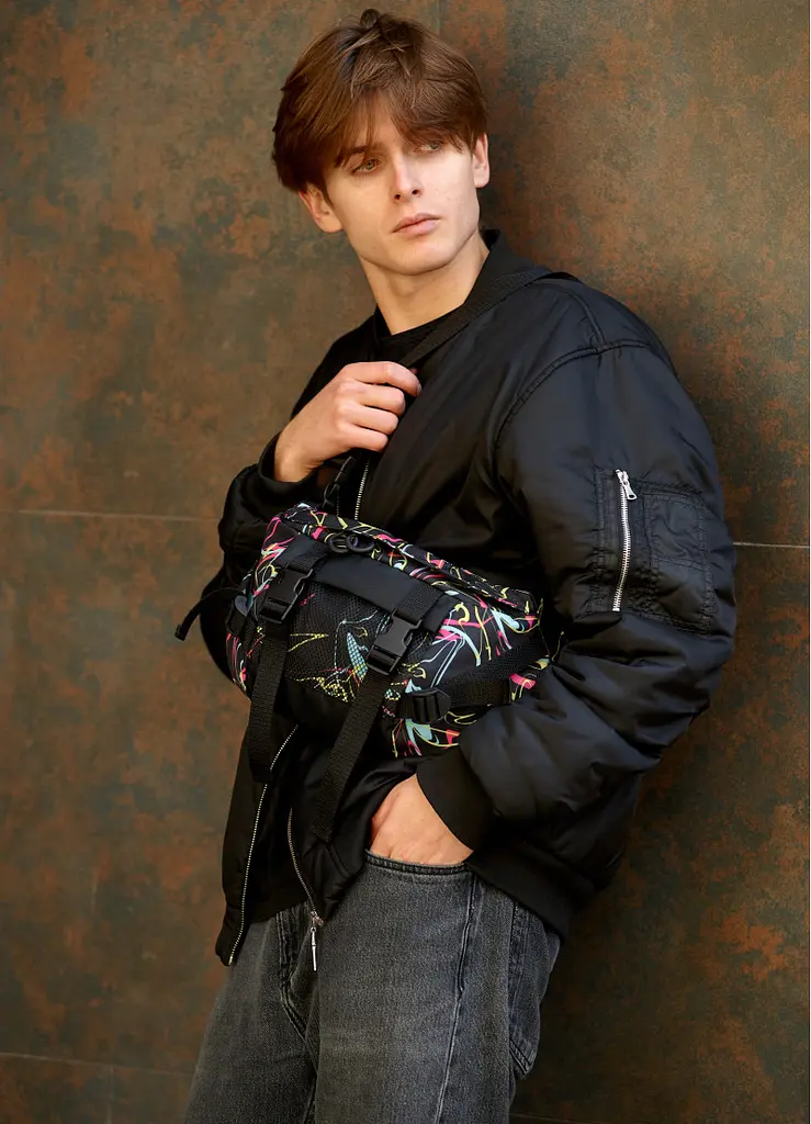 Чоловіча сумка бананка Sambag Dynamicdart 38 × 21 × 7 см (80411707m) - фото 3