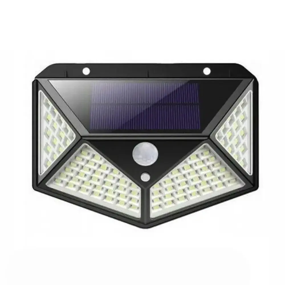 Світильник на сонячній батареї Solar без датчика руху з акумулятором 25 LED чорний duplication
