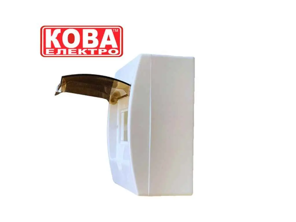 Корпус модульний КОВА Зовнішній 8 модулів IP40 пластик КМП-8 Н - фото 3