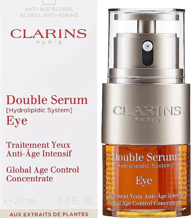 Сироватка подвійної дії для зони навколо очей 20 мл Clarins Double Serum Eye