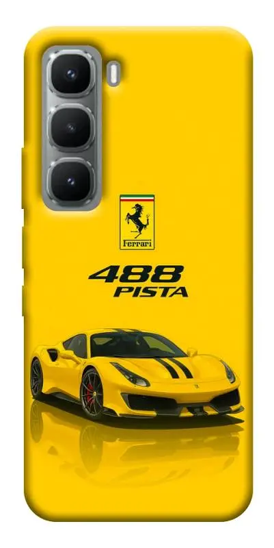 TPU чохол Demsky Yellow beast для Infinix Hot 60 Pro+
