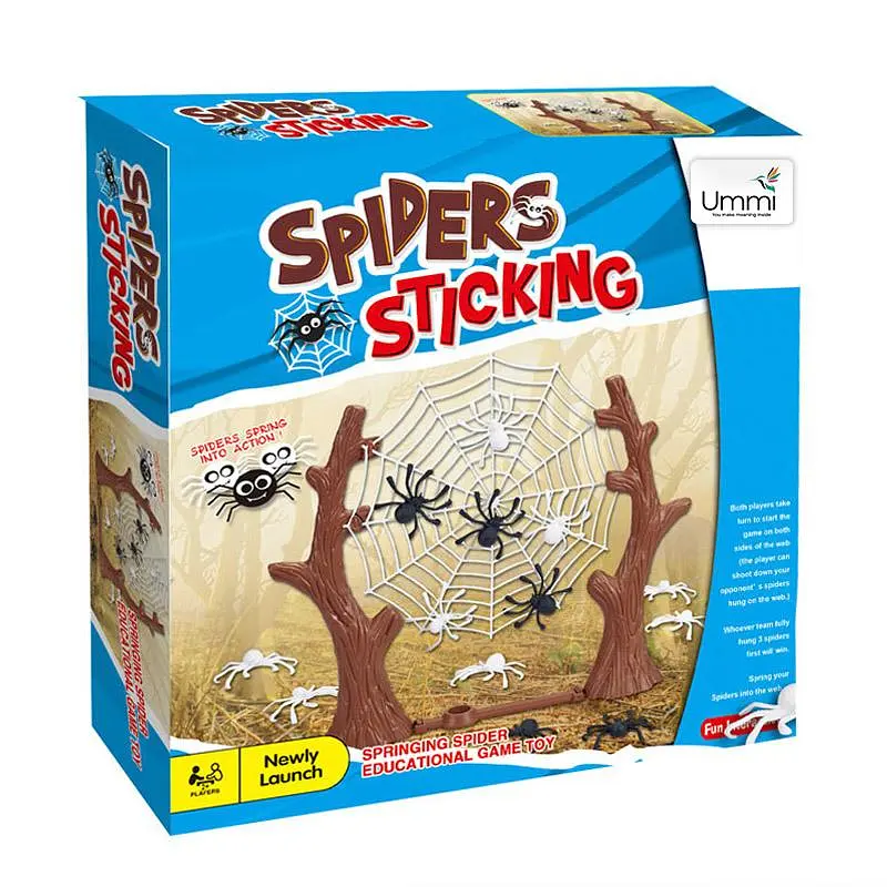 Настільна інтерактивна гра Ummi 707-105 Spider Sticking Game Brown - фото 3