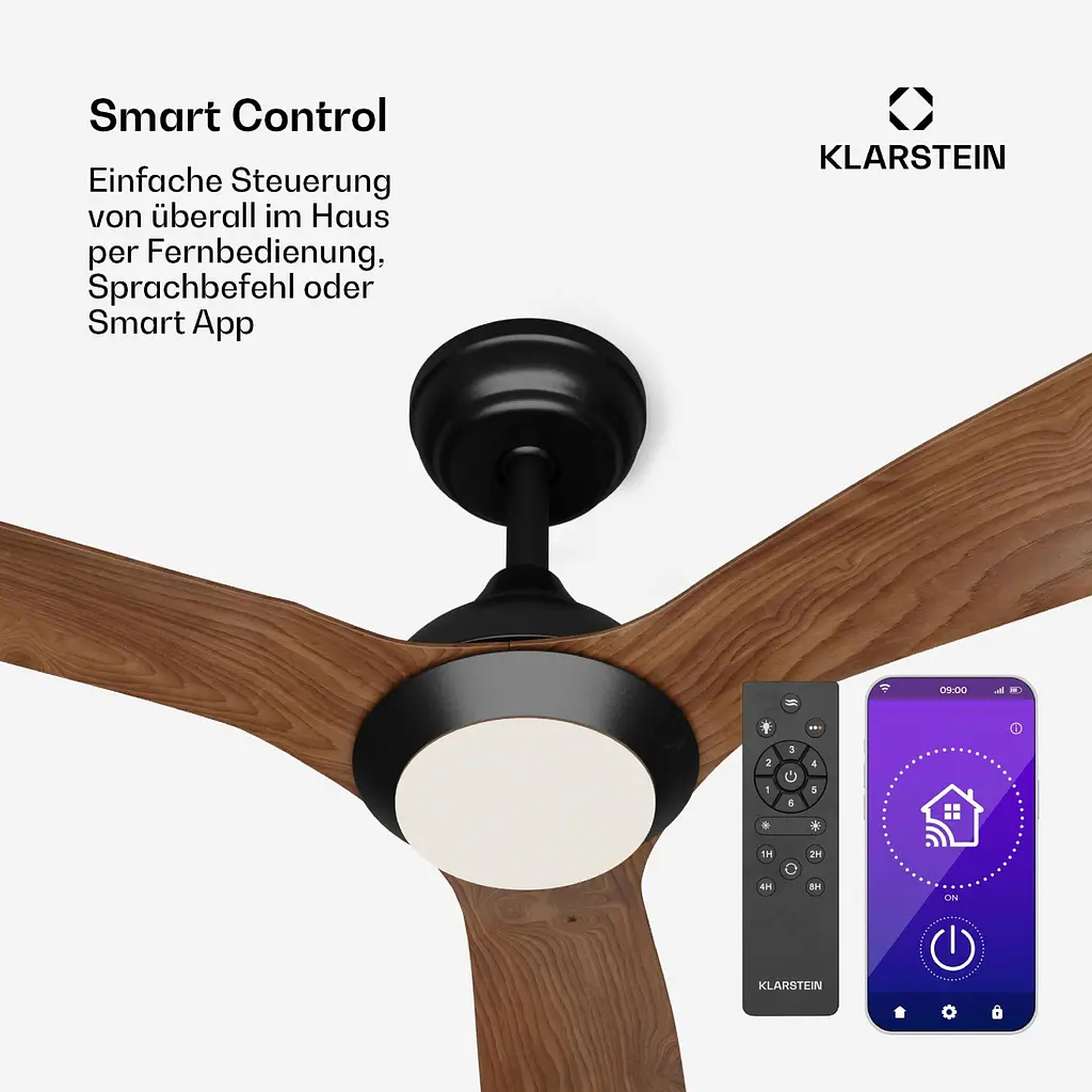 Стельовий вентилятор Klarstein Fiji Flow Smart (10046092) - фото 5