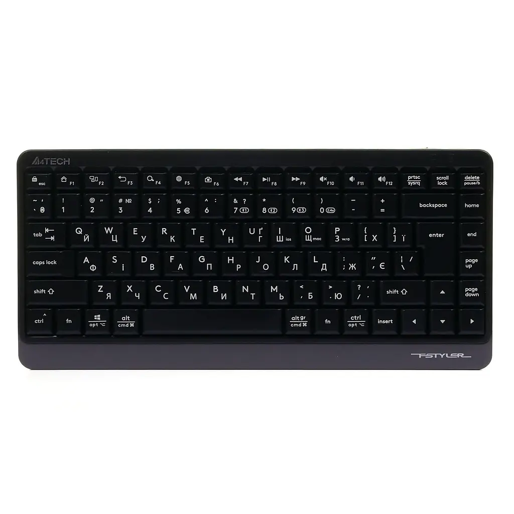 Клавіатура A4Tech Fstyler FBK11 Wireless Grey (FBK11 (Grey))