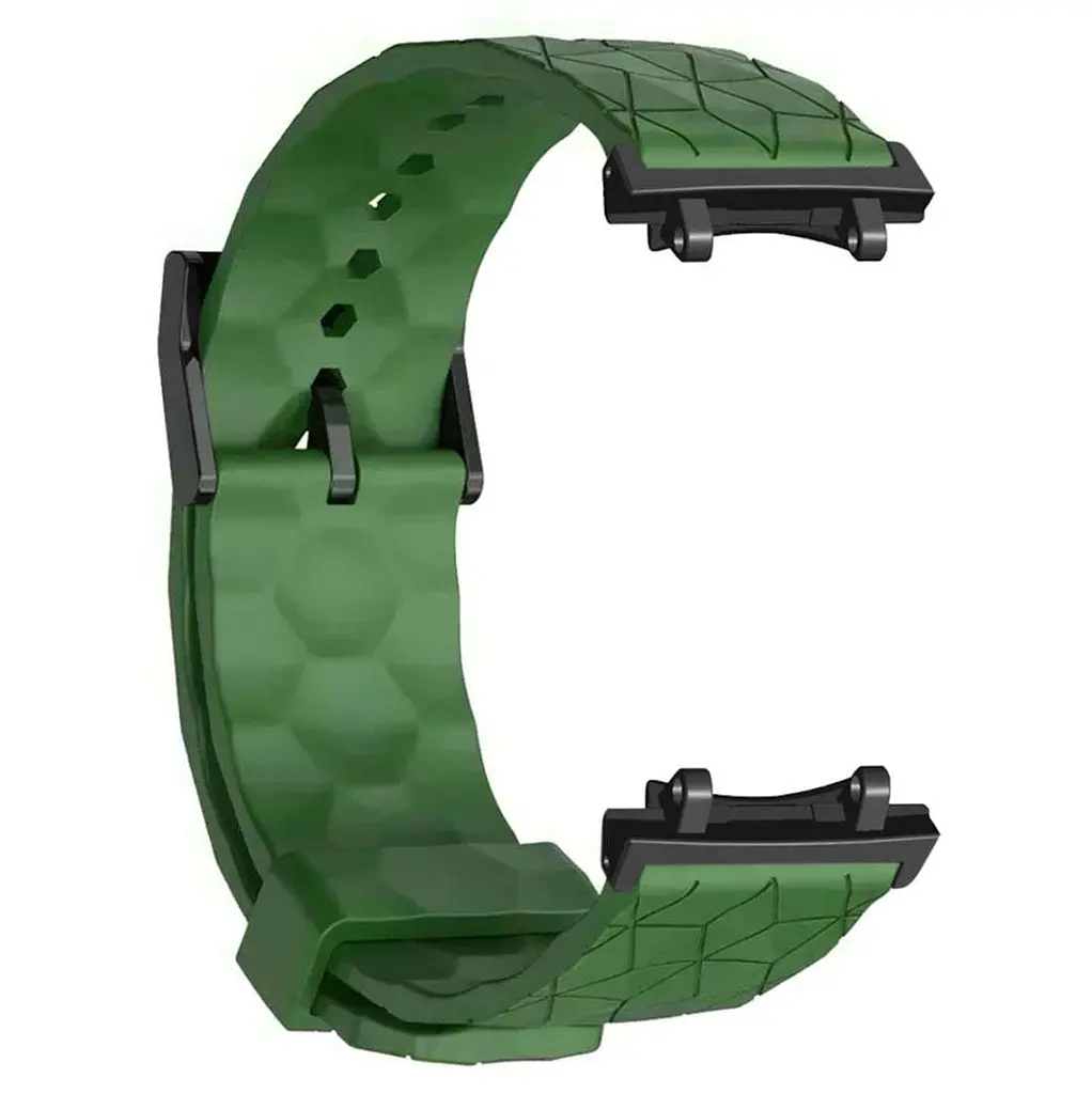 Ремінець Primolux Dimond силіконовий для годинника Xiaomi Amazfit T-Rex 3 (W2323GL2N) - Army Green - фото 3