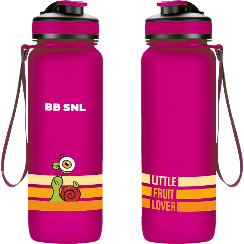 Бутылка для воды BB SNL Little Fruit Lover 650 мл розовая - фото 2