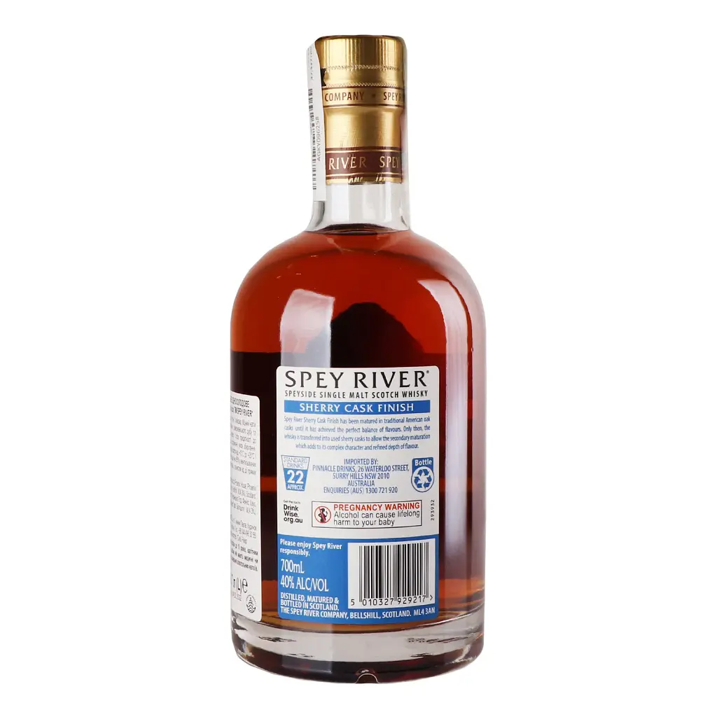 Виски Spey River Sherry Cask Single Malt 40% 0.7 л - фото 3