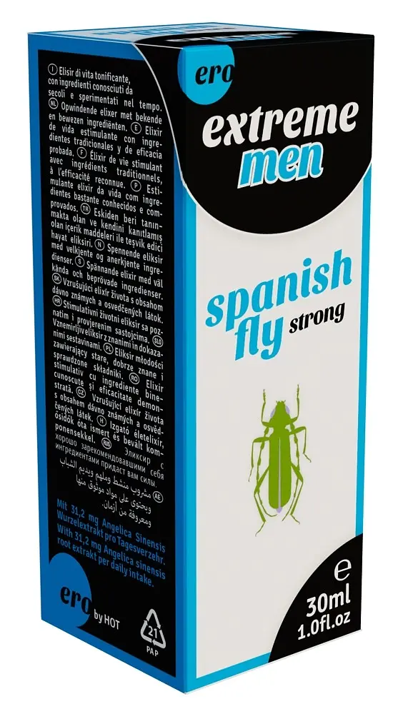 Краплі Hot Ero Spanish Fly Extreme Men Strong, 30 мл - фото 3
