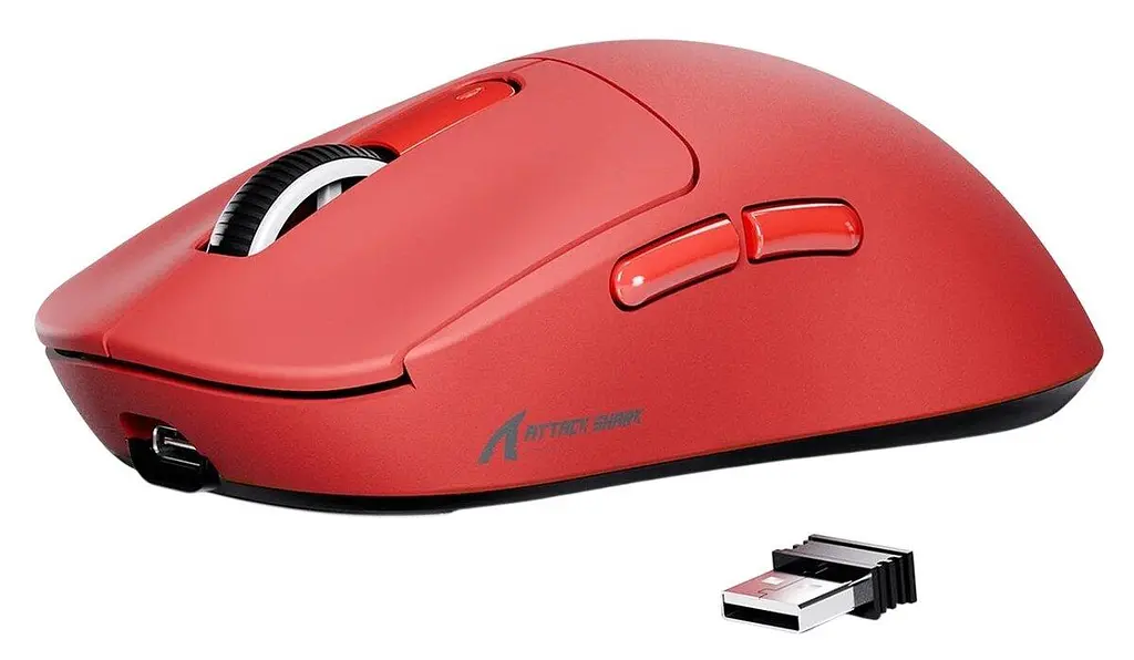 Миша Attack Shark X3 Wireless (AS-6972792470801-R) Red (G-000004017) - фото 2