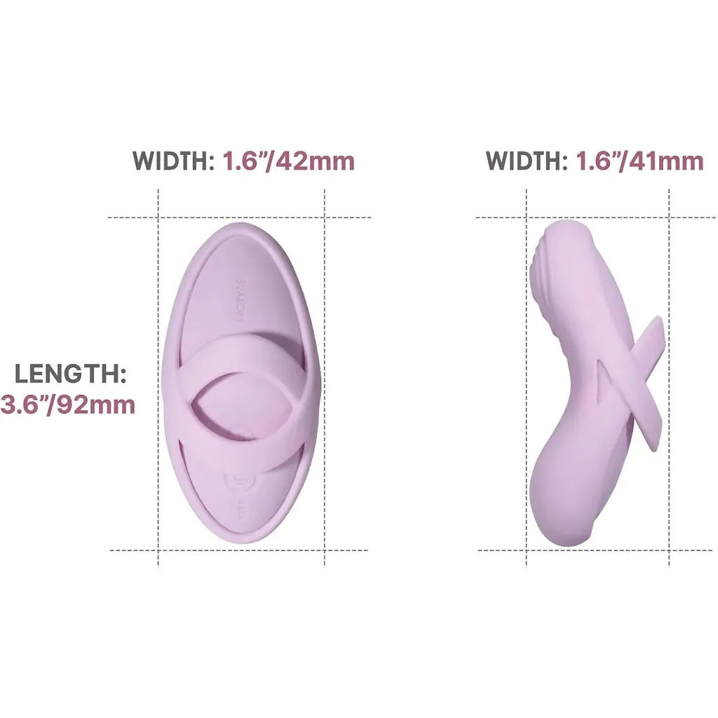 Кліторальний вібратор Svakom Echo 2 Pink Lilac - фото 6