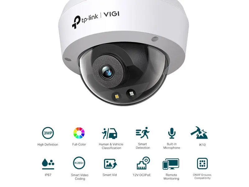 IP-камера відеоспостереження TP-LINK VIGI C230 2.8 мм - фото 2