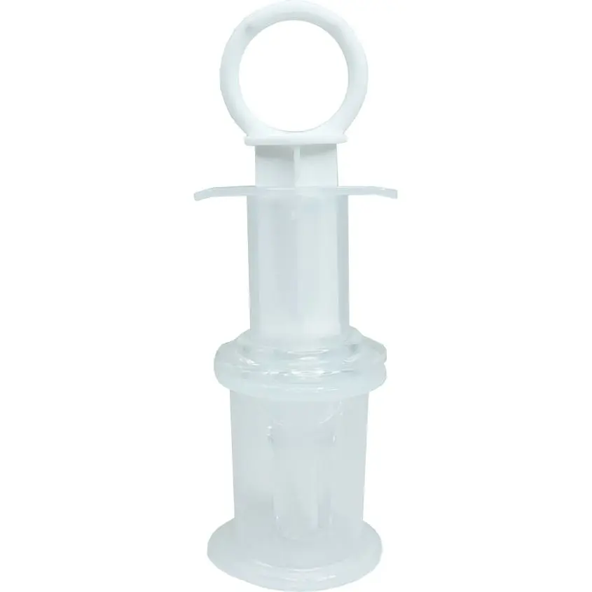 Дитячий шприц-дозатор для ліків Mega Zayka  із мірним стаканчиком MGZ-0719(White)  - фото 2