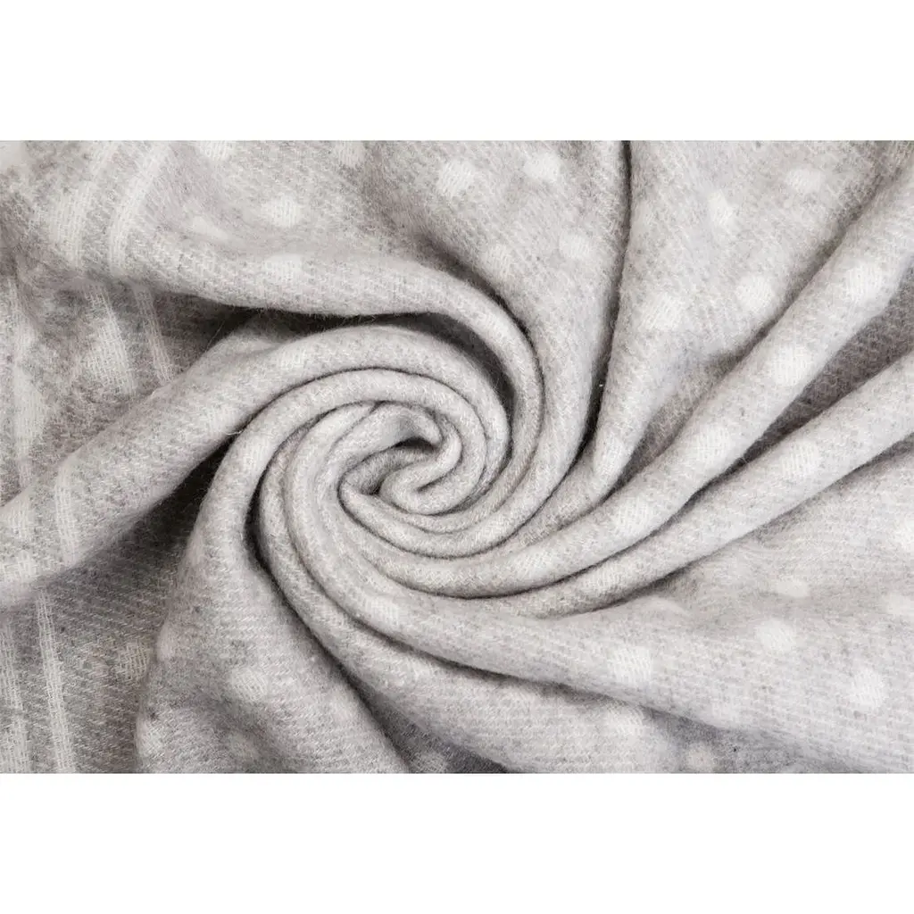 Плед Love You Олені меринос 140х200 см сірий (4078) - фото 3