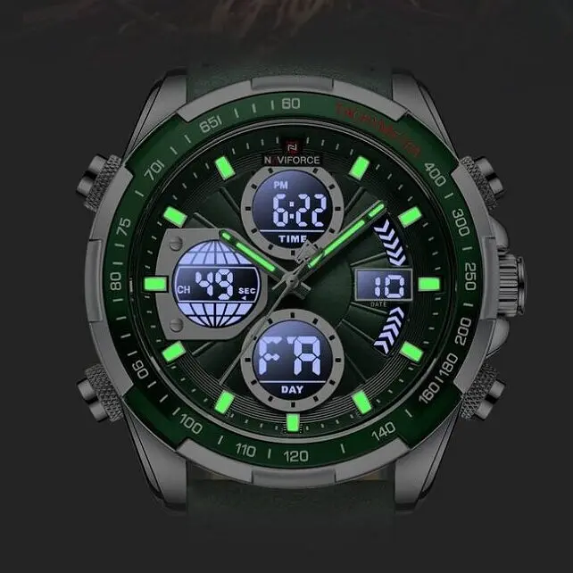 Годинник Naviforce Fly ArmyGreen - фото 17