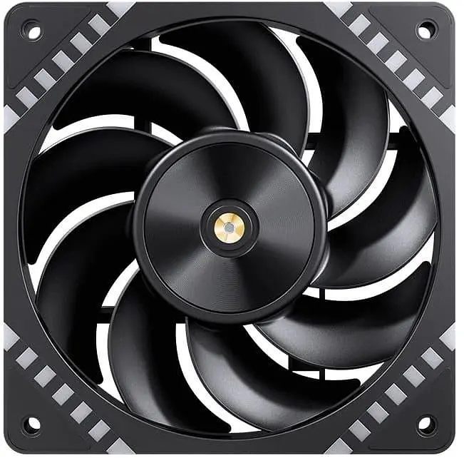 Вентиялтор JONSBO HF2-120BR Reverse ARGB Black (HF2-120BR ARGB Black) - фото 2