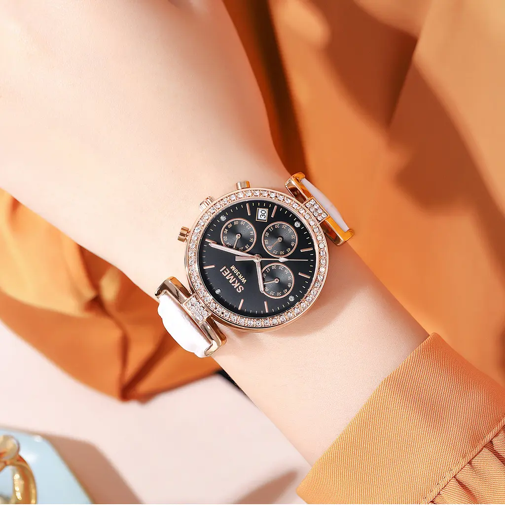 Жіночий наручний годинник 2089RGWT Rose Gold-White Skmei acs0030308 - фото 3