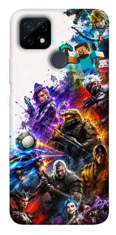 TPU чохол Demsky Gameverse для Realme C12