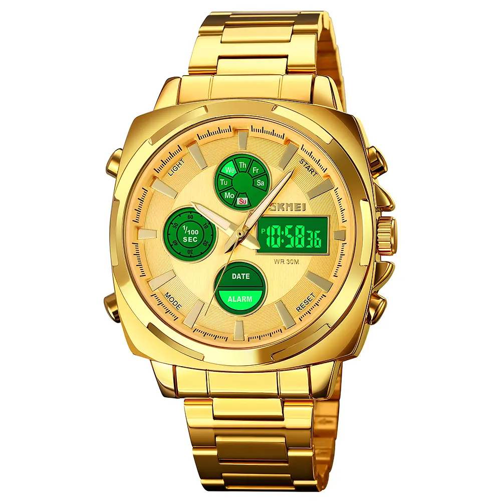 Наручные часы мужские 1673GDGD Gold-Gold Skmei acs0030634 - фото 3