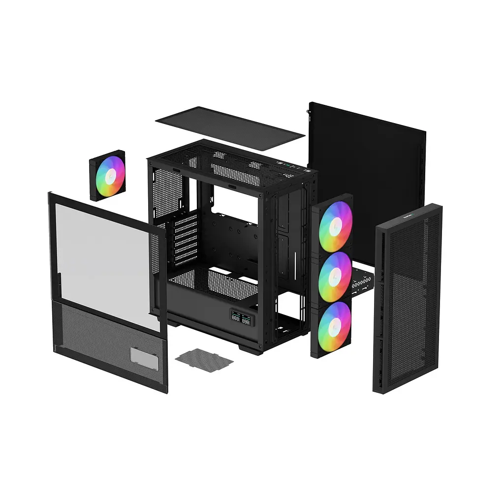 Корпус Deepcool CH560 Digital Black (R-CH560-WHAPE4D-G-1) без БЖ (R-CH560-BKAPE4D-G-1) Без БП - фото 13