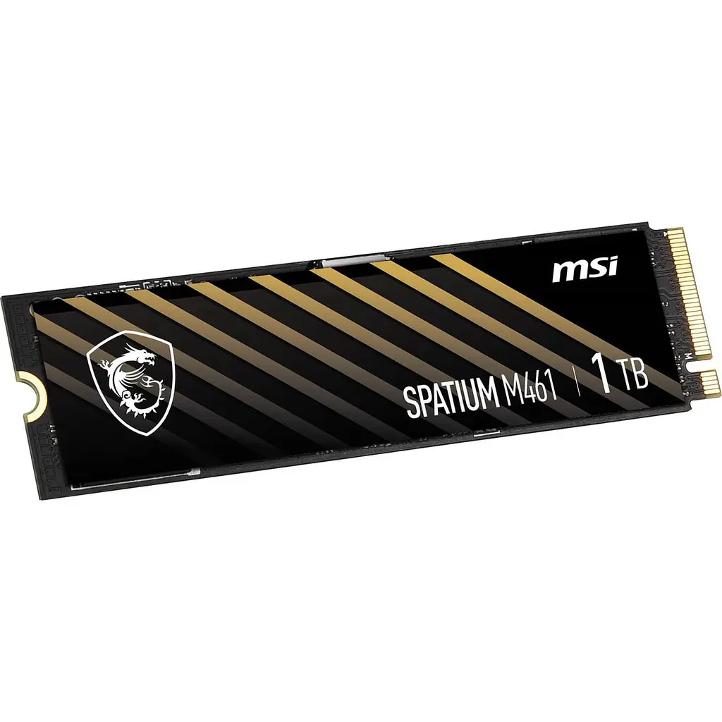 Накопичувач SSD MSI m.2 NVMe 1TB Spatium M461 2280 PCIe 4.0x4 NVMe 3D NAND TLC (S78-440L1D0-P83) - фото 2