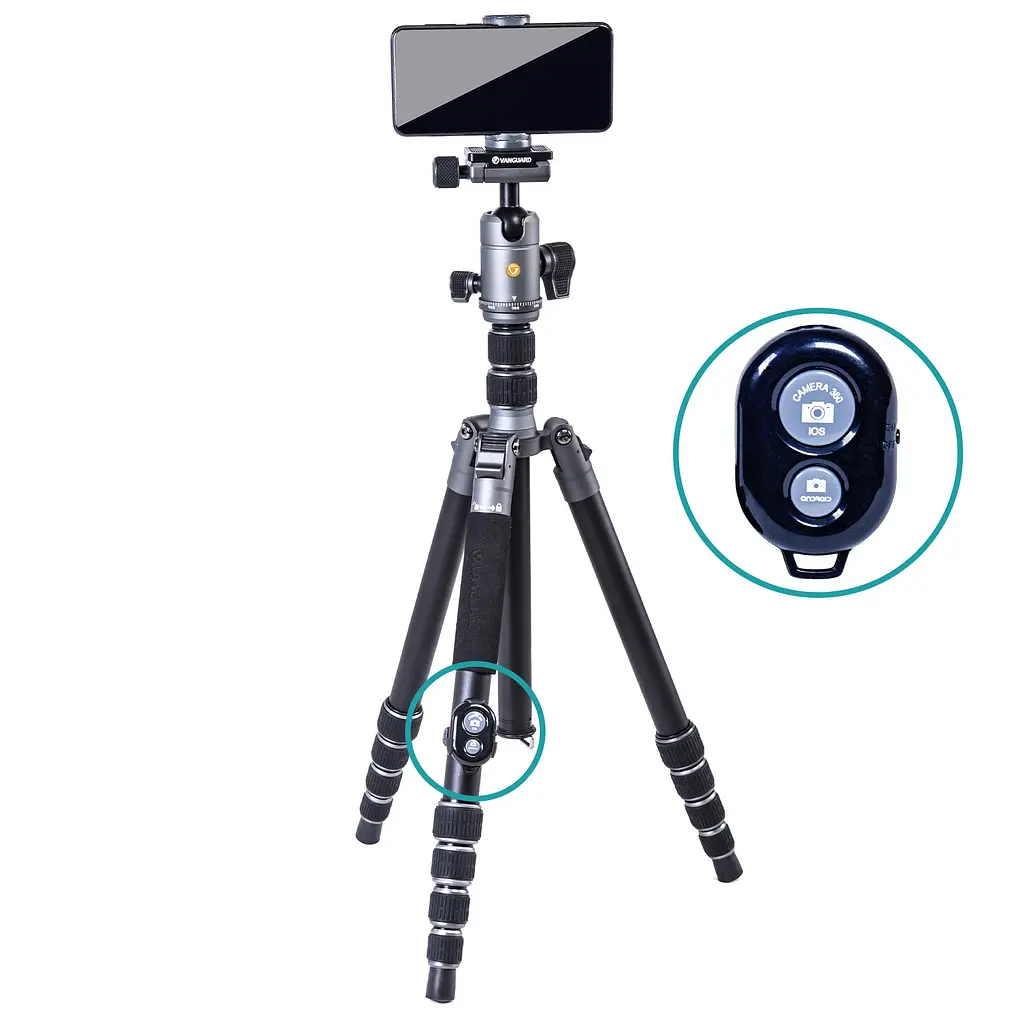 Штатив Vanguard VEO 3GO 265HAB (VEO 3GO 265HAB), Чорний - фото 22