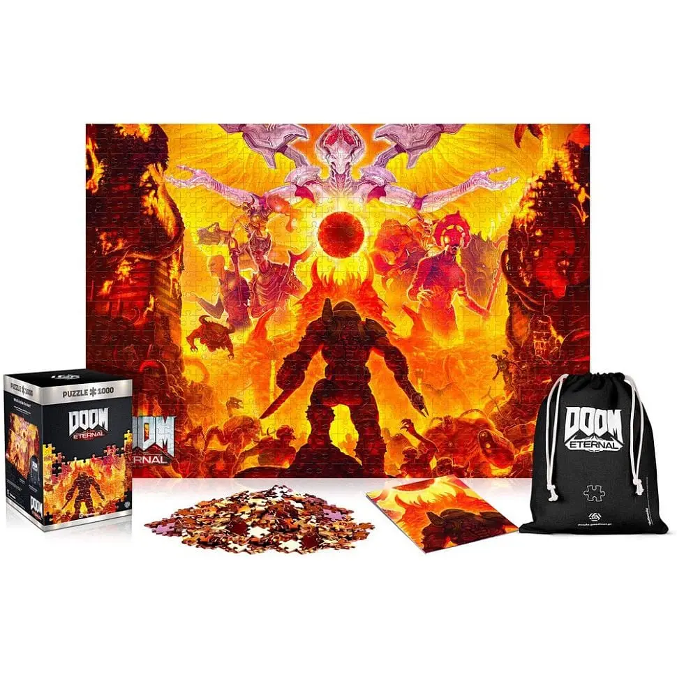 Пазл класичний GoodLoot Doom Eternal Maykr Puzzles 1000 елементів (5908305231189) - фото 2