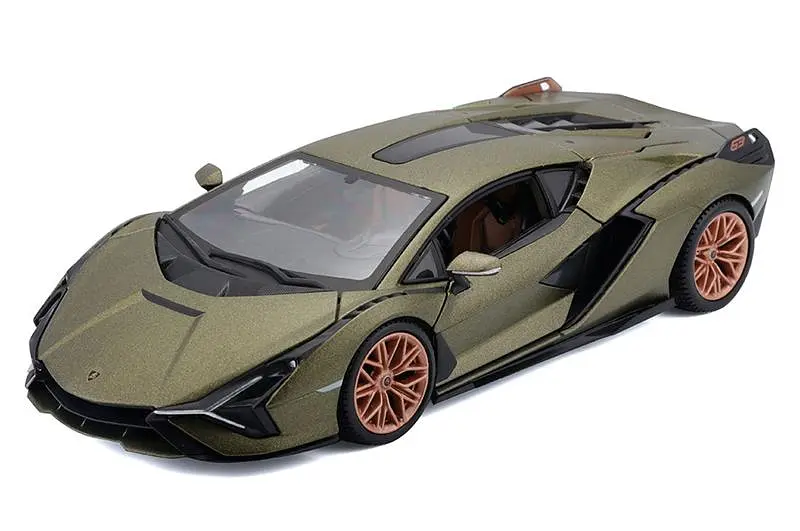 Іграшкова машинка гоночна Lamborghini Sian FKP 37 1:24 Bburago 18-21099, 2 кольори - фото 2