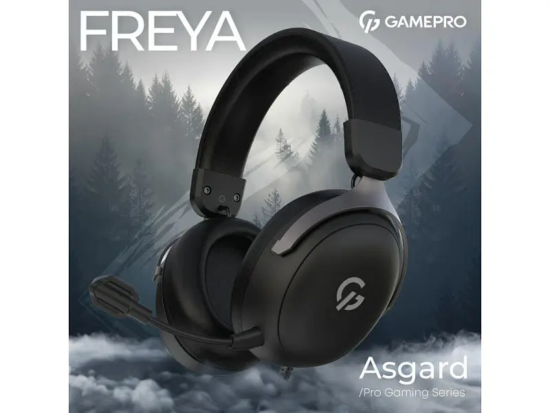 Навушники GamePro Asgard Freya Black (HS145B) - фото 3