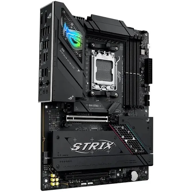 Материнская плата Asus Rog Strix B850-F Gaming WIFI sAM5 B850 4xDDR5 M.2 HDMI DP USB BT ATX - фото 4