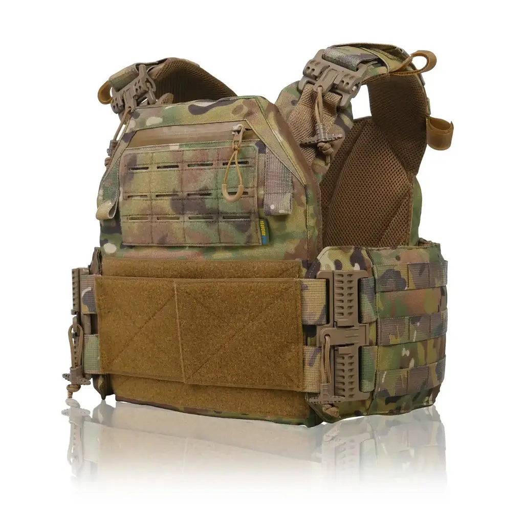 Плитоноска Kiborg GU gen.2 + 3 підсумки MultiCam (1000-k45000) - фото 4