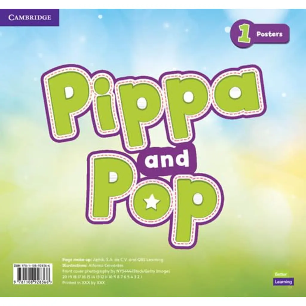 Pippa and Pop 1 Posters British English -