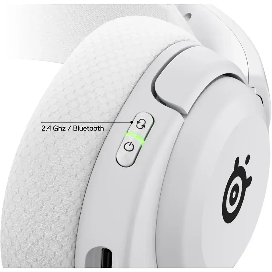 Ігрова гарнітура SteelSeries Arctis Nova 5 Wireless White MultiPlatform - фото 5