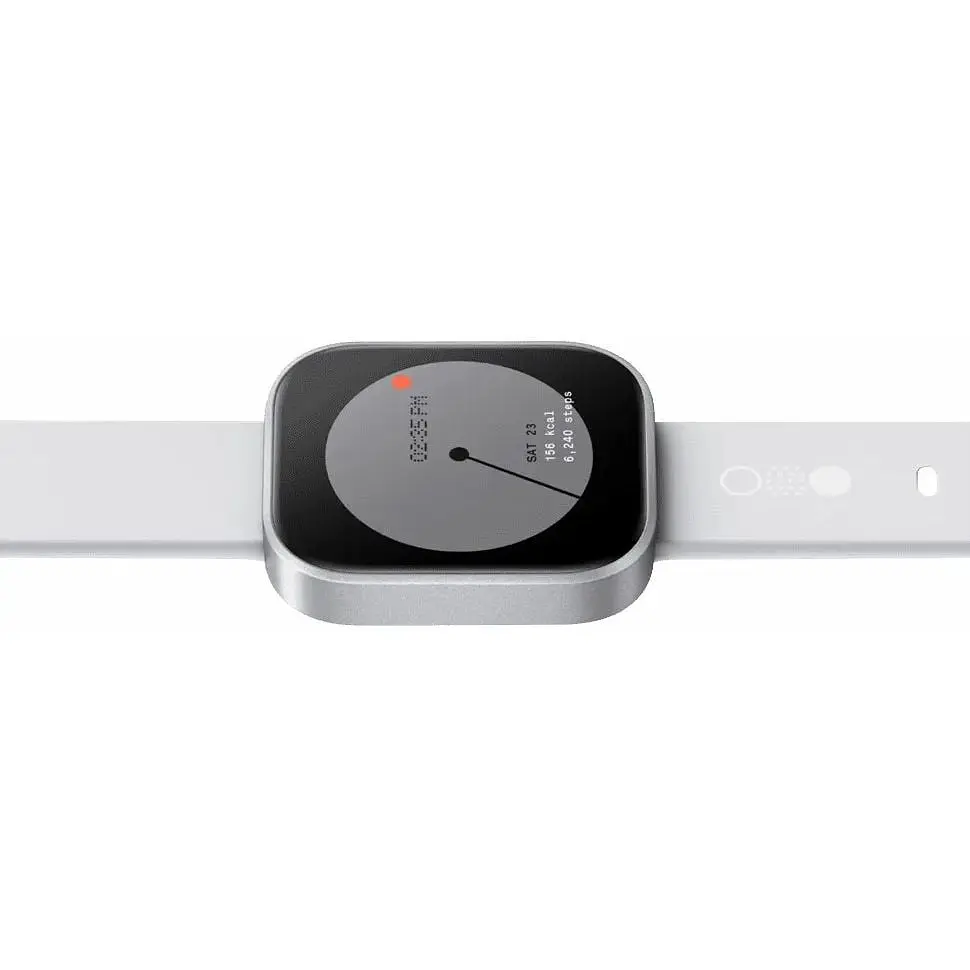 Смарт-часы CMF by Nothing Watch Pro Silver frame with Light Grey strap - фото 2