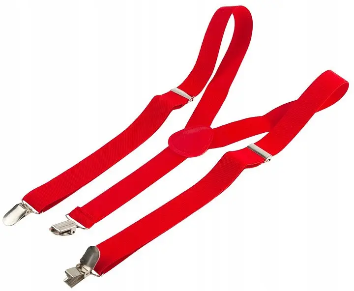 Підтяжки чоловічі для штанів Martom (BQ6A red) - фото 5