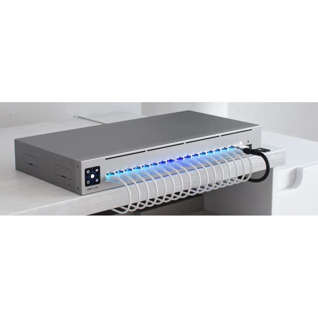 Комутатор мережевий Ubiquiti USW-PRO-MAX-16-POE - фото 9