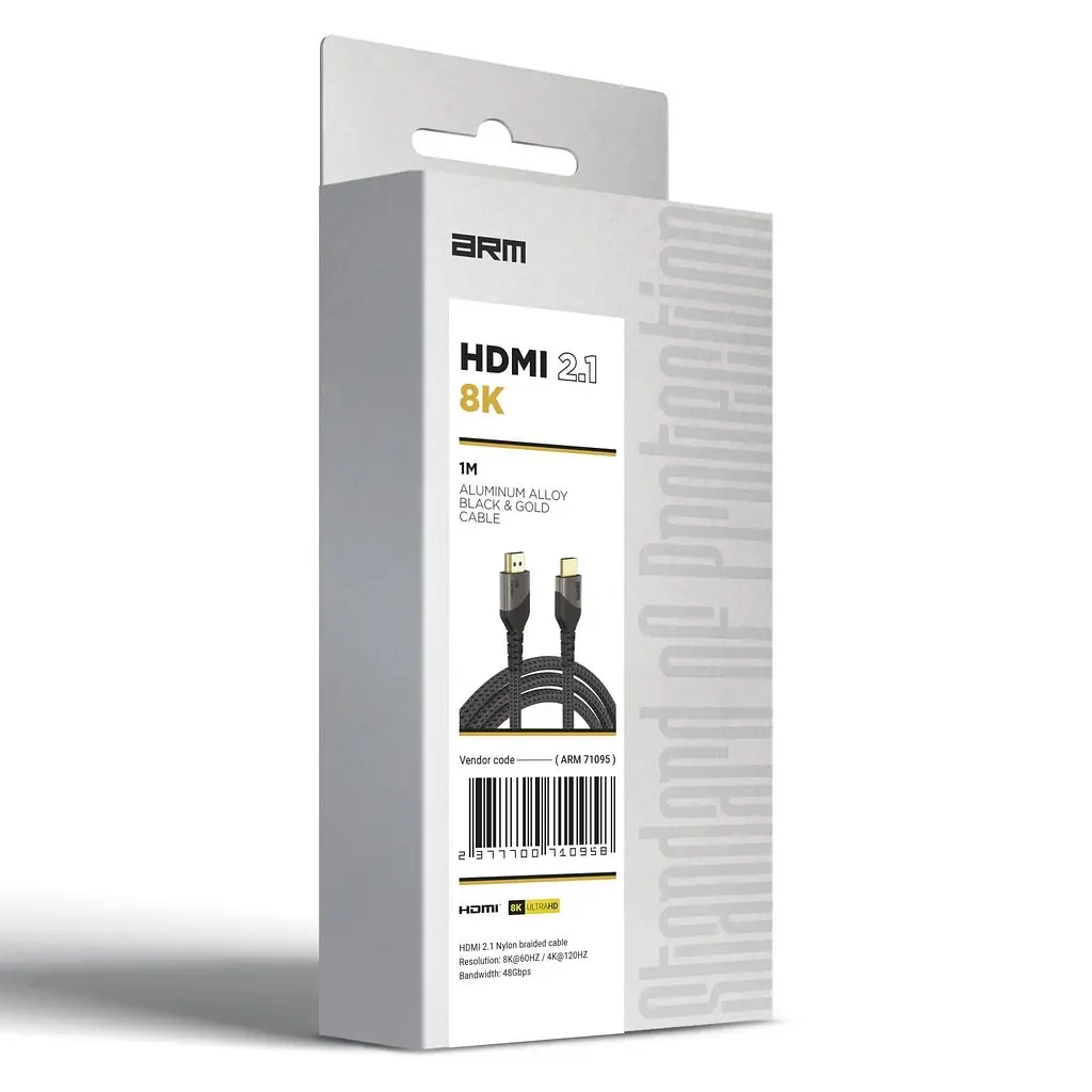 Кабель Armorstandart HDMI-HDMI V 2.1 2 м (ARM71096) - фото 3
