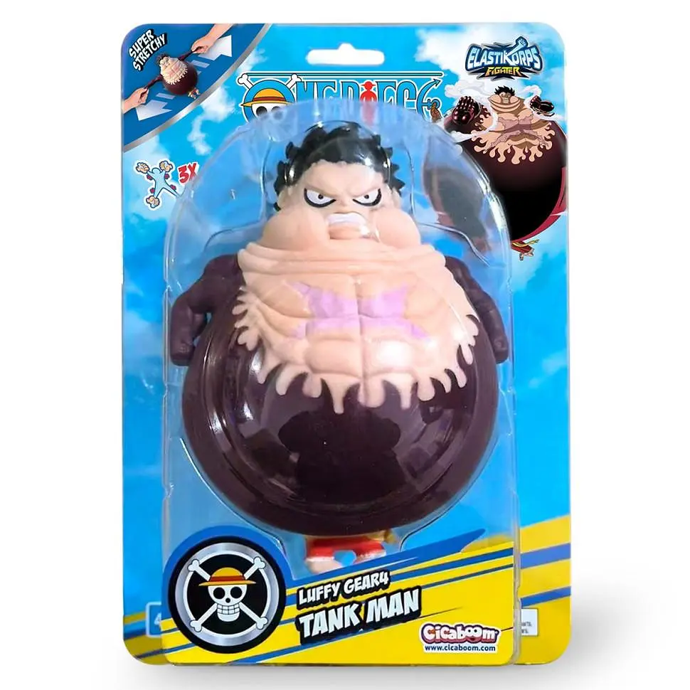 Стретч-іграшка Людина-танк Luffy Elastikorps серії "One piece", коричневий (SX-362-B-33)