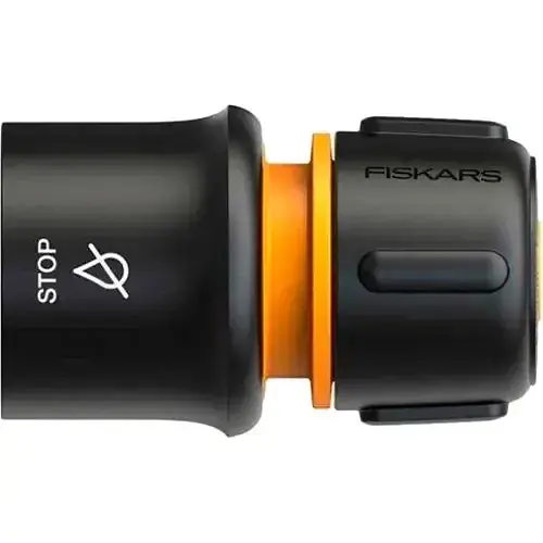 Конектор для шлангу Fiskars LB30 15 мм 39 мм аквастоп (1027083) - фото 2