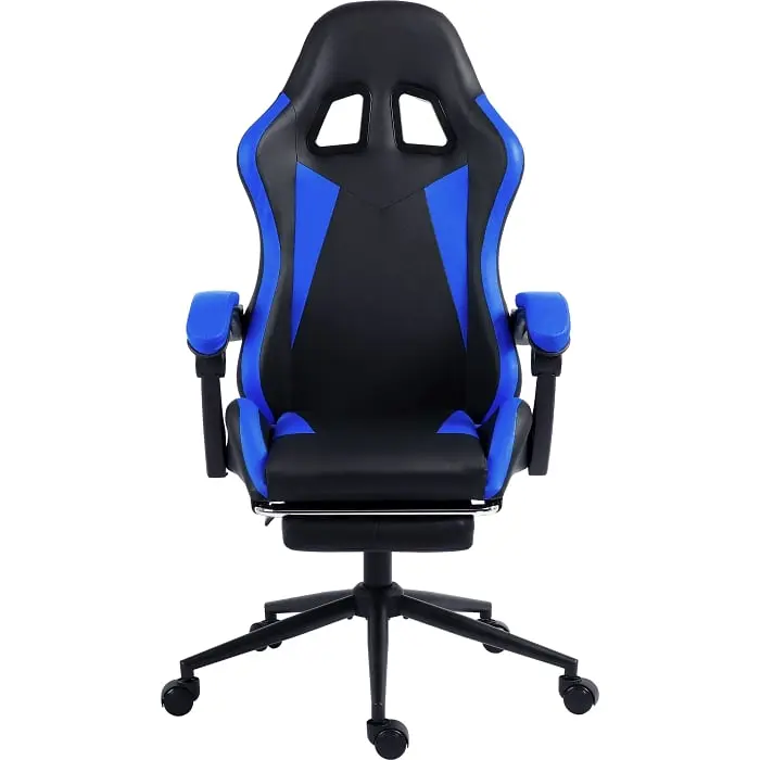 Геймерське крісло GT Racer чорне із синім (X-2323 Black/Blue) - фото 3