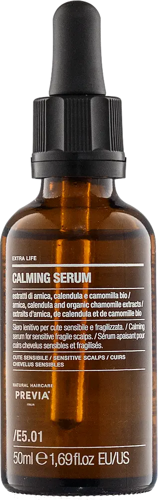 Заспокійлива сироватка для чутливої шкіри голови Previa E5.01 Calming Serum 50 мл - фото 4